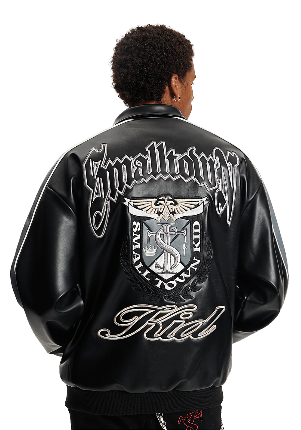 Vintage Logo Baseball Jacket - PSYLOS 1, Vintage Logo Baseball Jacket, Jacket, Small Town Kid, PSYLOS 1