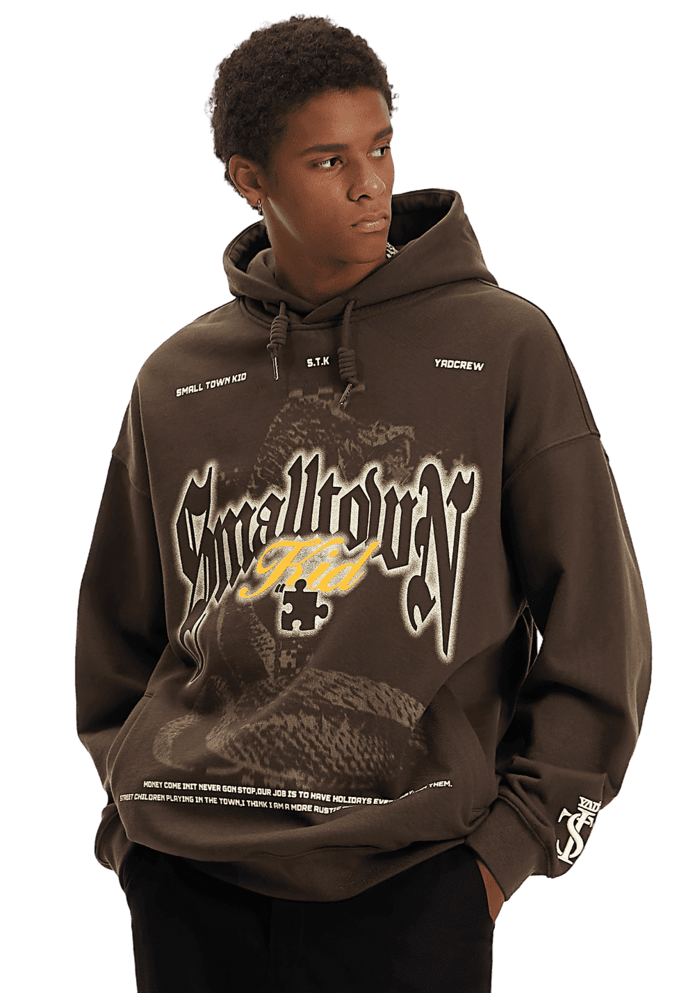 Retro Anaconda Print Hoodie - PSYLOS 1, Retro Anaconda Print Hoodie, Hoodie, Small Town Kid, PSYLOS 1