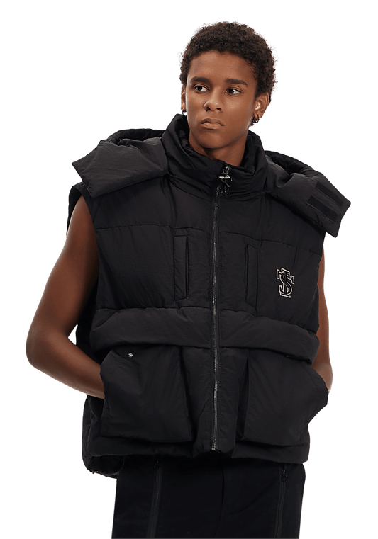 Hip Hop Insulated Vest - PSYLOS 1, Hip Hop Insulated Vest, Vest, Small Town Kid, PSYLOS 1