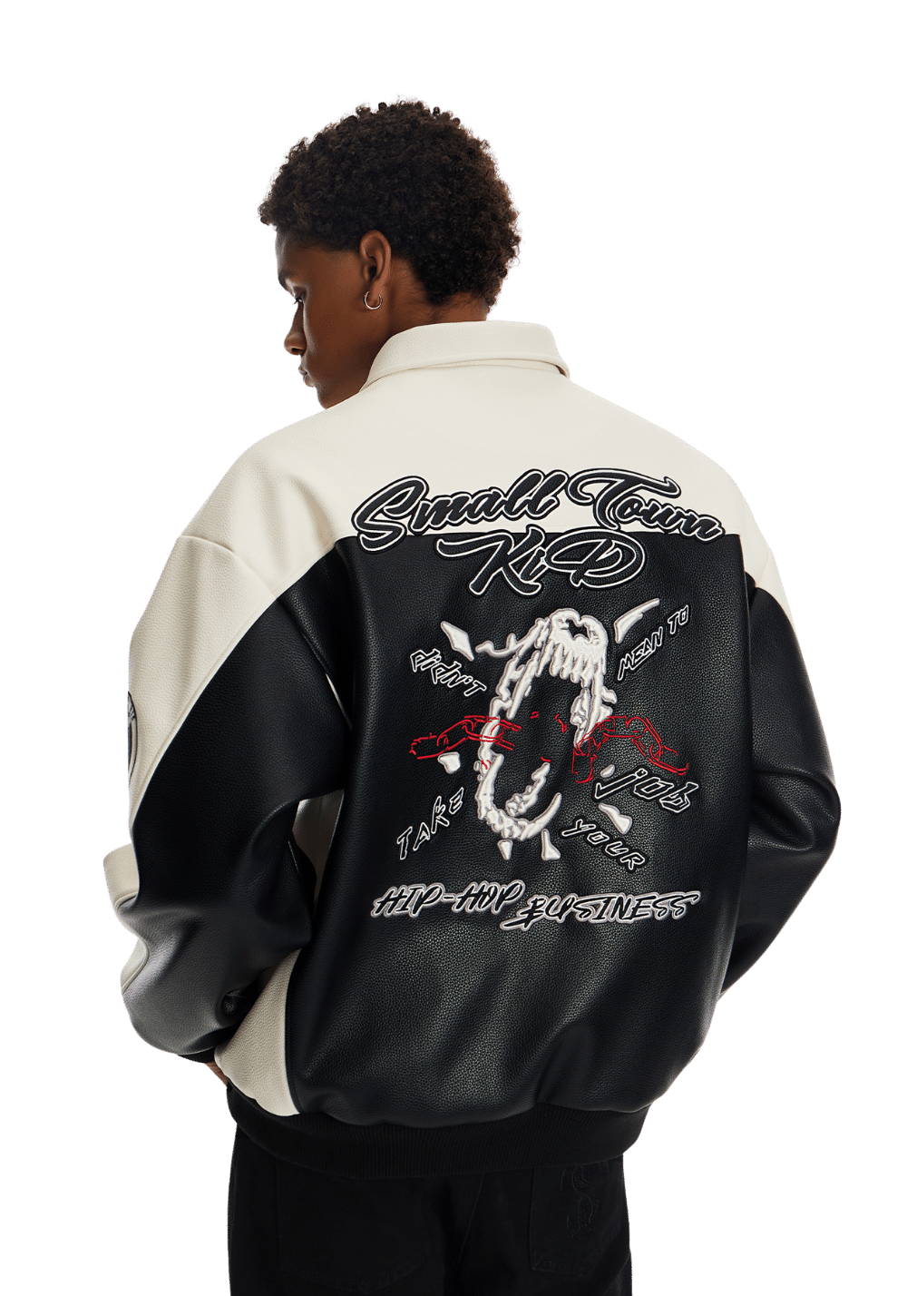 BITE Leather Jacket - PSYLOS 1, BITE Leather Jacket, Jacket, Small Town Kid, PSYLOS 1