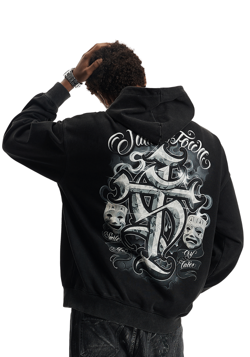 FIDDY Tattoo Artist Collaboration Hoodie - PSYLOS 1, FIDDY Tattoo Artist Collaboration Hoodie, Hoodie, Small Town Kid, PSYLOS 1